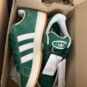 Green Adidas Campus 00s
